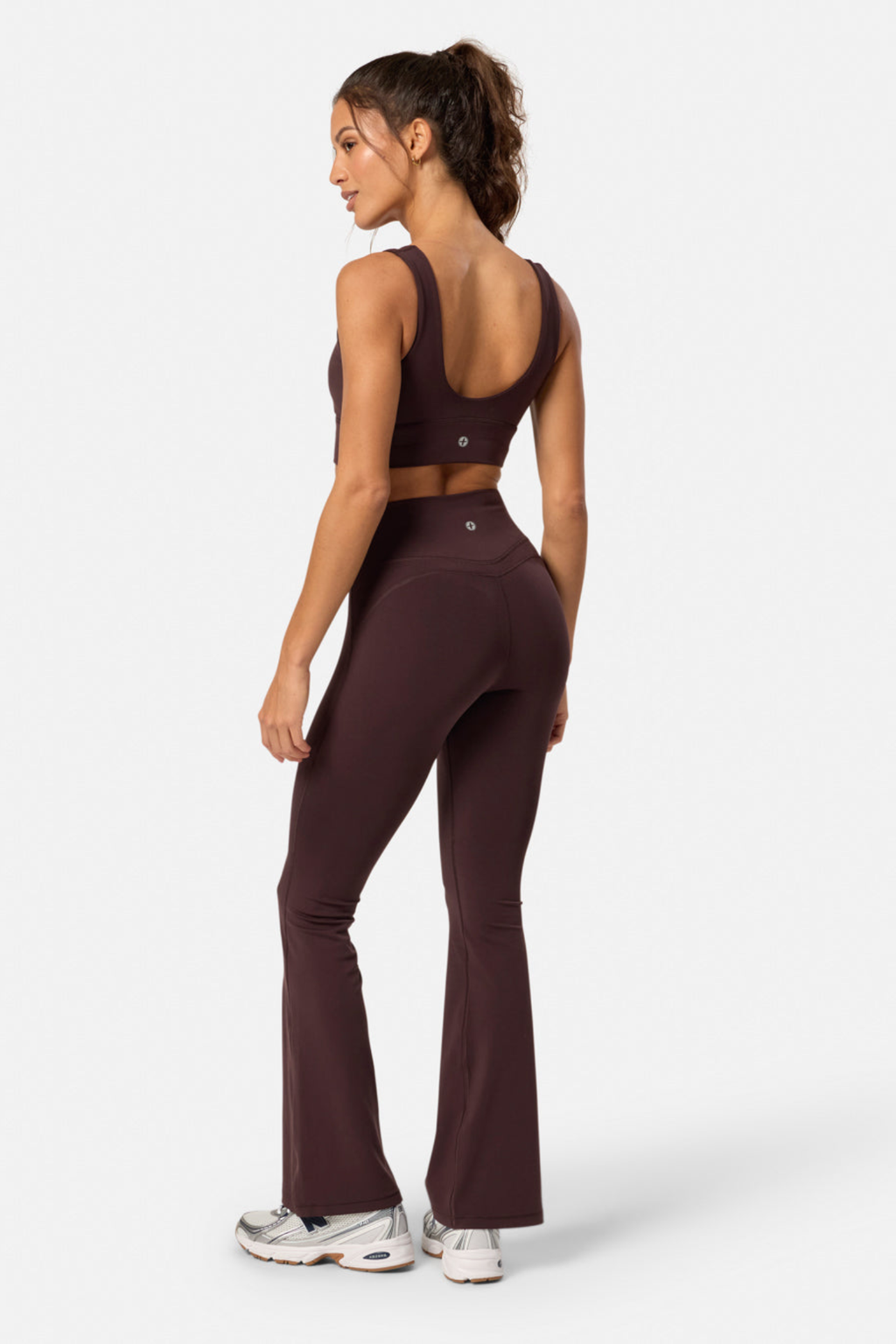 Gym+Coffee Soft Motion Flares - Mocha Bean