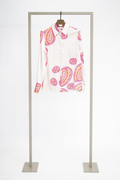 Herzen's Angelegenheit 6152 Silk Blouse Light Pink Multi by Herzen's Angelegenheit, shop Herzen's Angelegenheit at Dotique online.