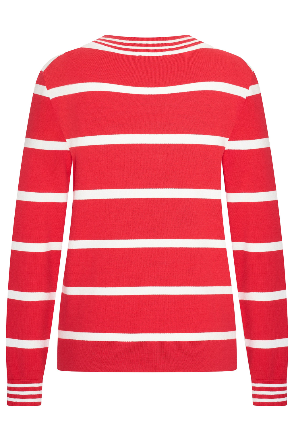HV Society HVSBella Red Jumper red and white striped knit design shop HV Society at Dotique online store