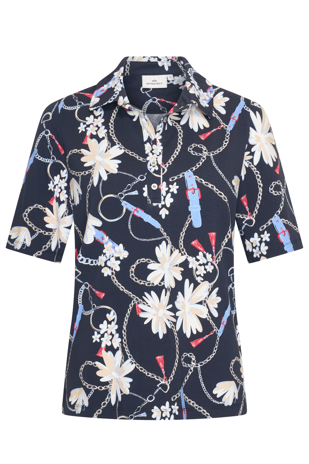 HV Society HVSLyric Navy Polo Shirt