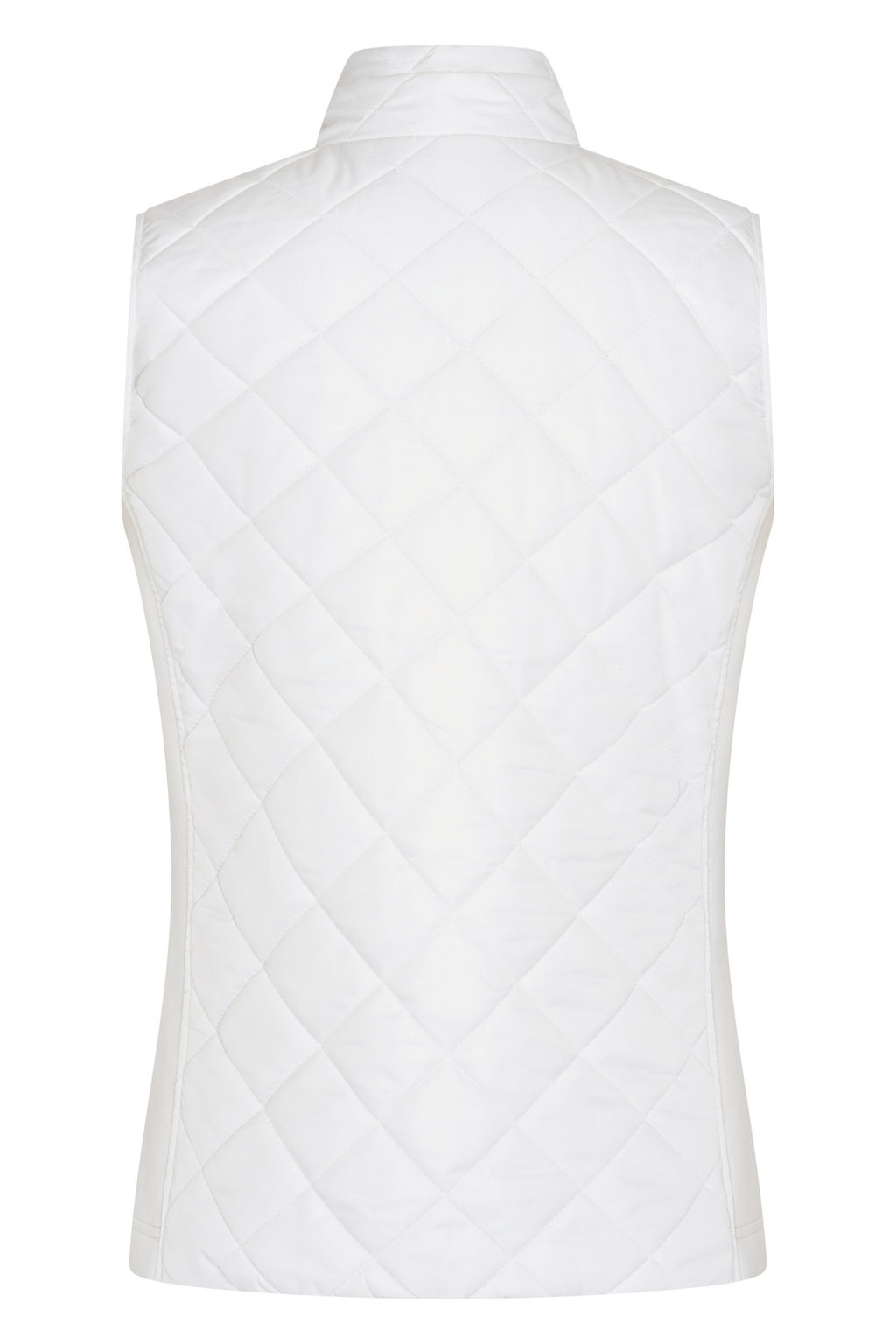 HV Society Paisley white quilted bodywarmer with zip front and slim fit. Lightweight, flattering and perfect for layering. Shop now at Dotique.