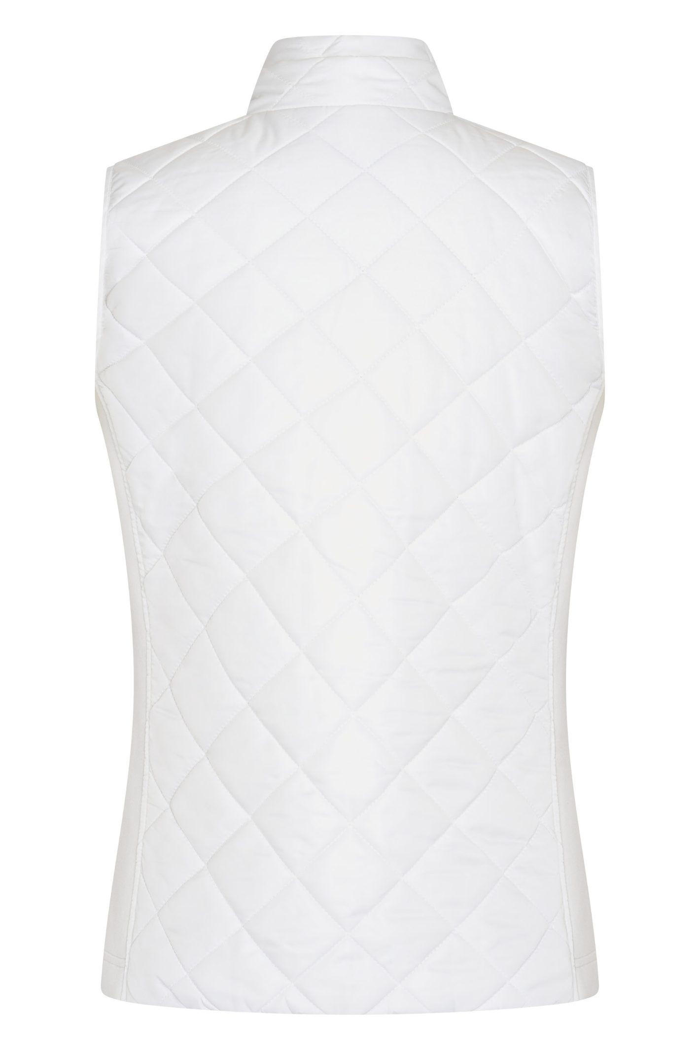 HV Society Paisley white quilted bodywarmer with zip front and slim fit. Lightweight, flattering and perfect for layering. Shop now at Dotique.