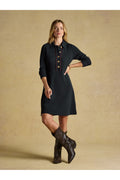 Joules Jemima Navy Jacquard Dress. Shop Joules at Dotique.