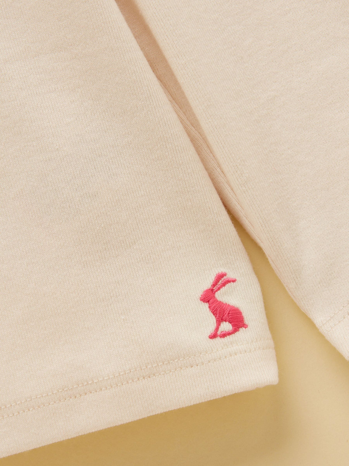 Joules Girls' Kipwell Cream & Pink Pyjama Set – view 7 at Dotique