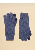Joules Men's Hammond Blue Touchscreen Gloves. Shop Joules at Dotique.