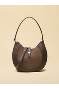 Joules Chocolate Brown Crossbody Saddle Bag – view 1. Shop Joules at Dotique.