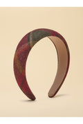 Joules Tessie Red Check Tweed Headband – view 1. Shop Joules at Dotique.