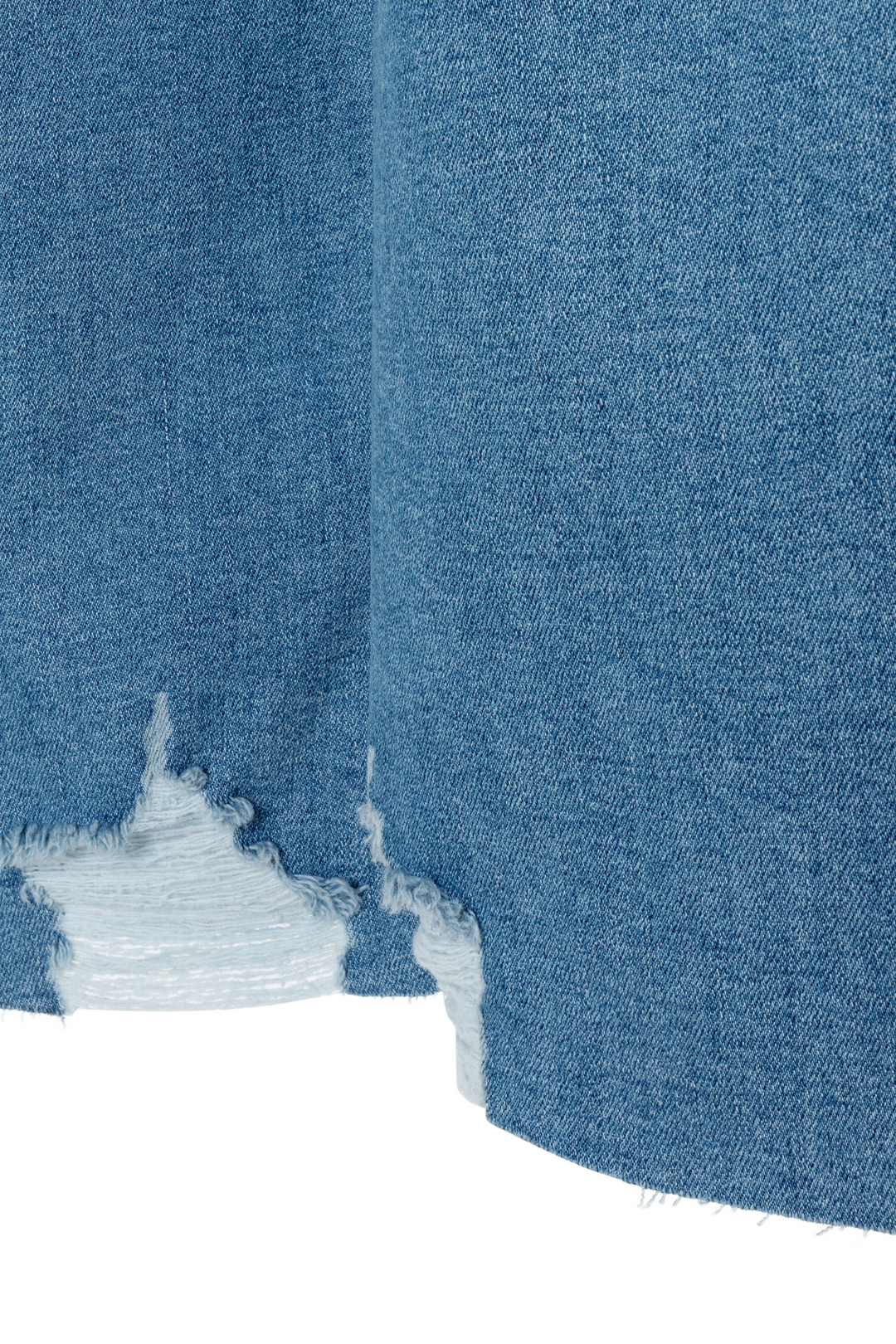 Dotique MAC Dakota Barrel Leg Jeans in Vintage Wash with Fringe Hem