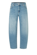 MAC Danni barrel leg jeans in D411 Scissor Blue Used light authentic denim