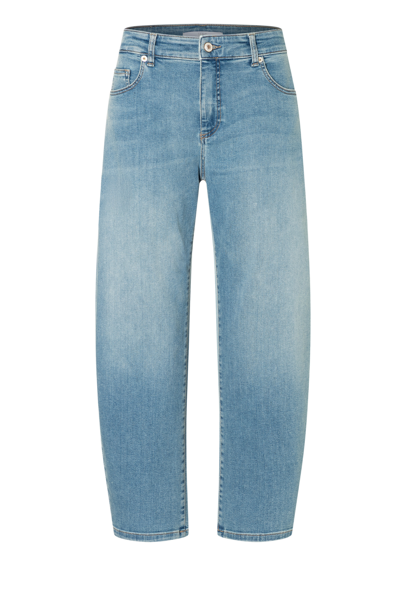 MAC Danni barrel leg jeans in D411 Scissor Blue Used light authentic denim