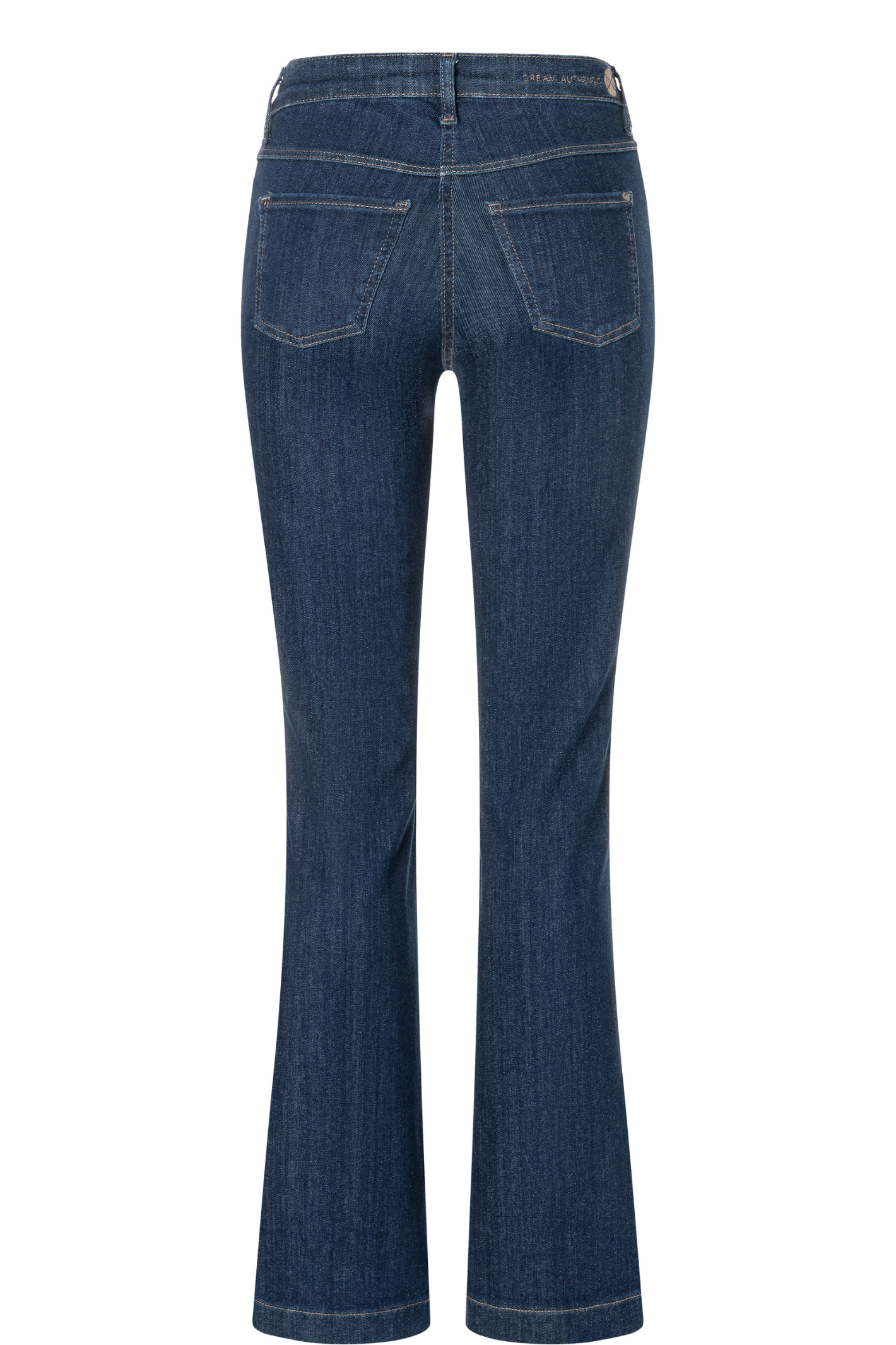 MAC Dream Bootcut Jeans in Fashion Rinsed D683 – deep indigo bootcut denim with soft stretch