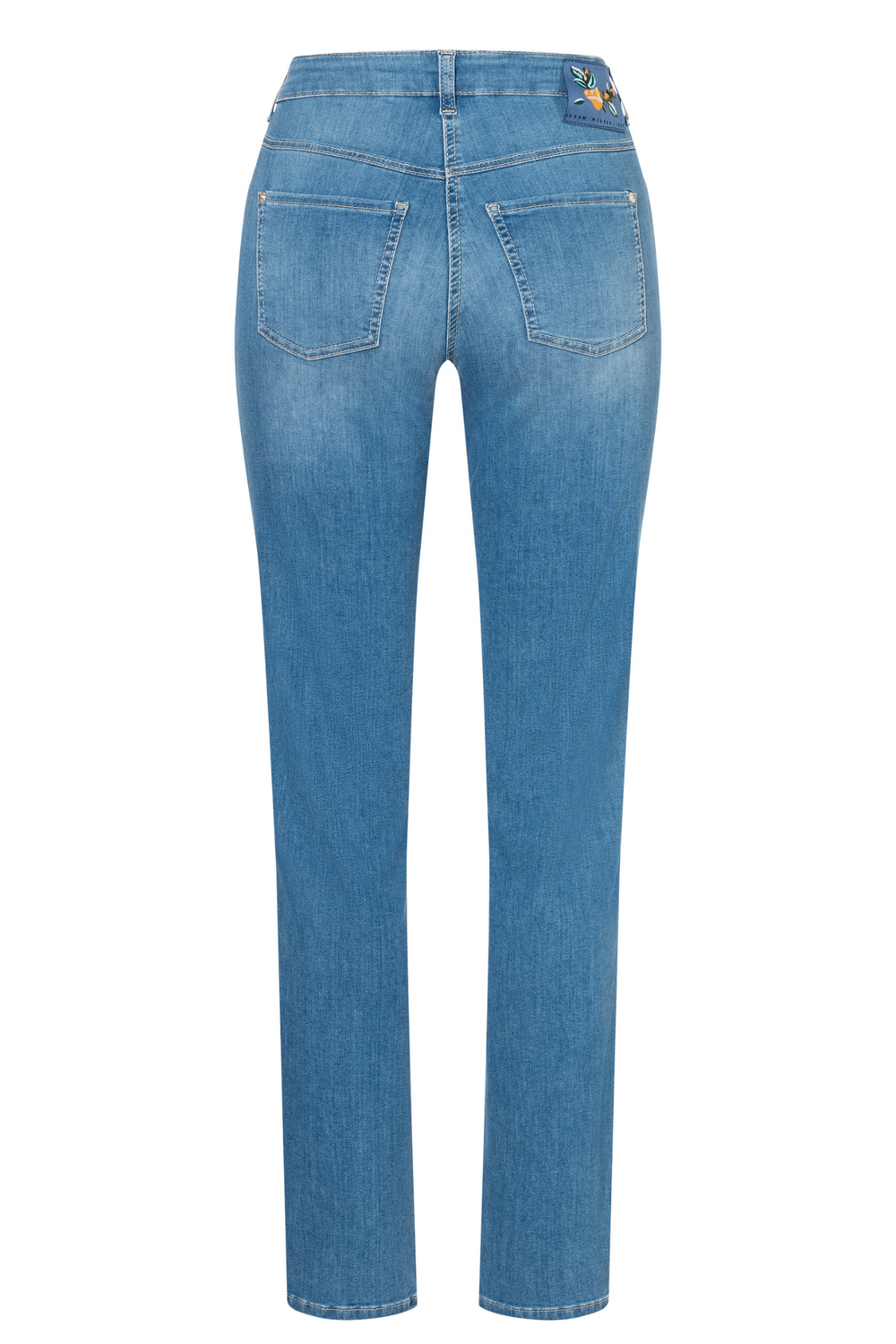 MAC DREAM Wonder Light Denim Straight Jeans 5401-90-0351L at Dotique