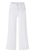MAC Jeans 5438-90-0351 DREAM WIDE Cropped White Wonder Light Denim (D010) by Mac Jeans, shop Mac Jeans at Dotique