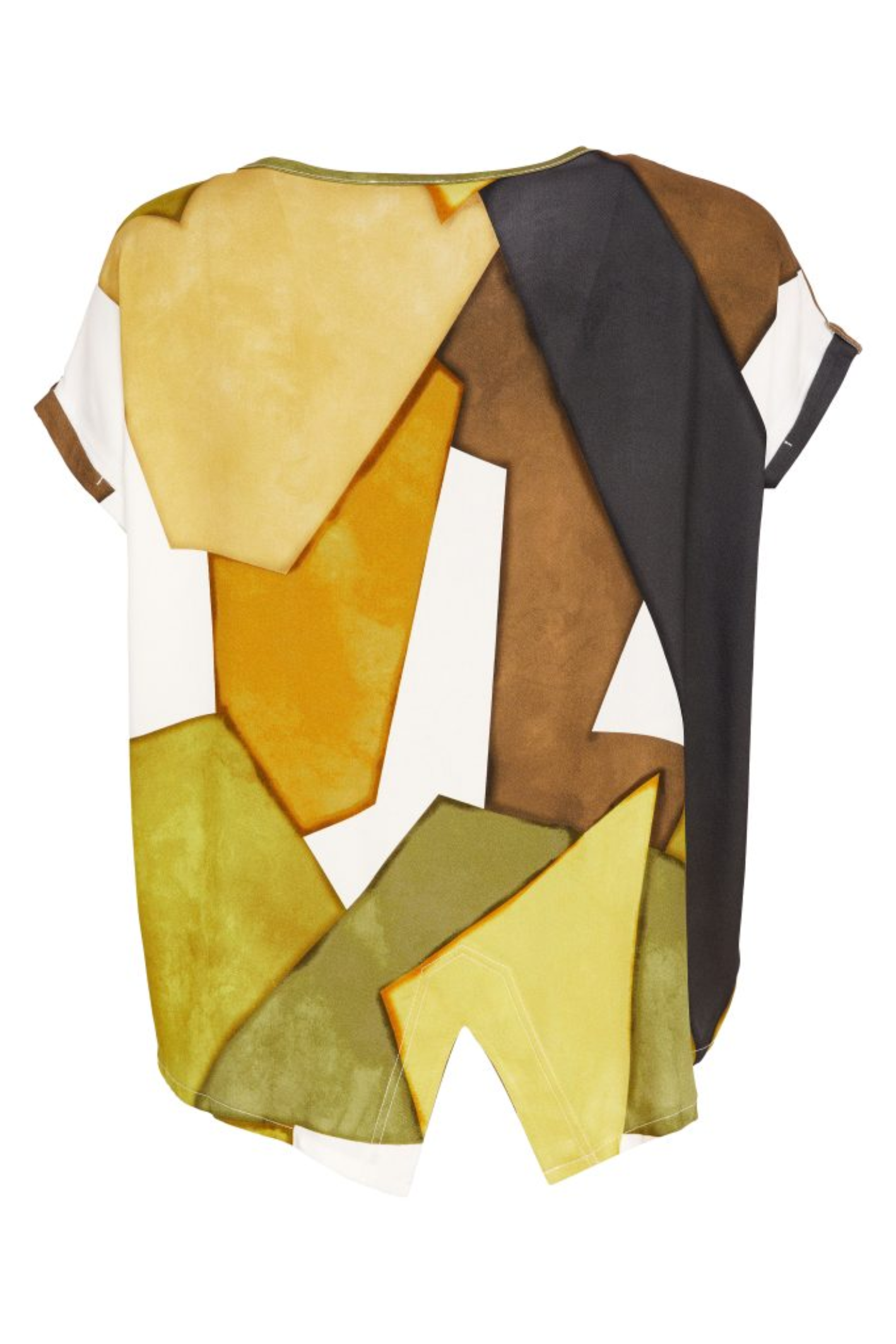 Naya NAS26150 Oasis Multicolour Print Top by Naya, shop Naya at Dotique in abstract relaxed fit multicolour design