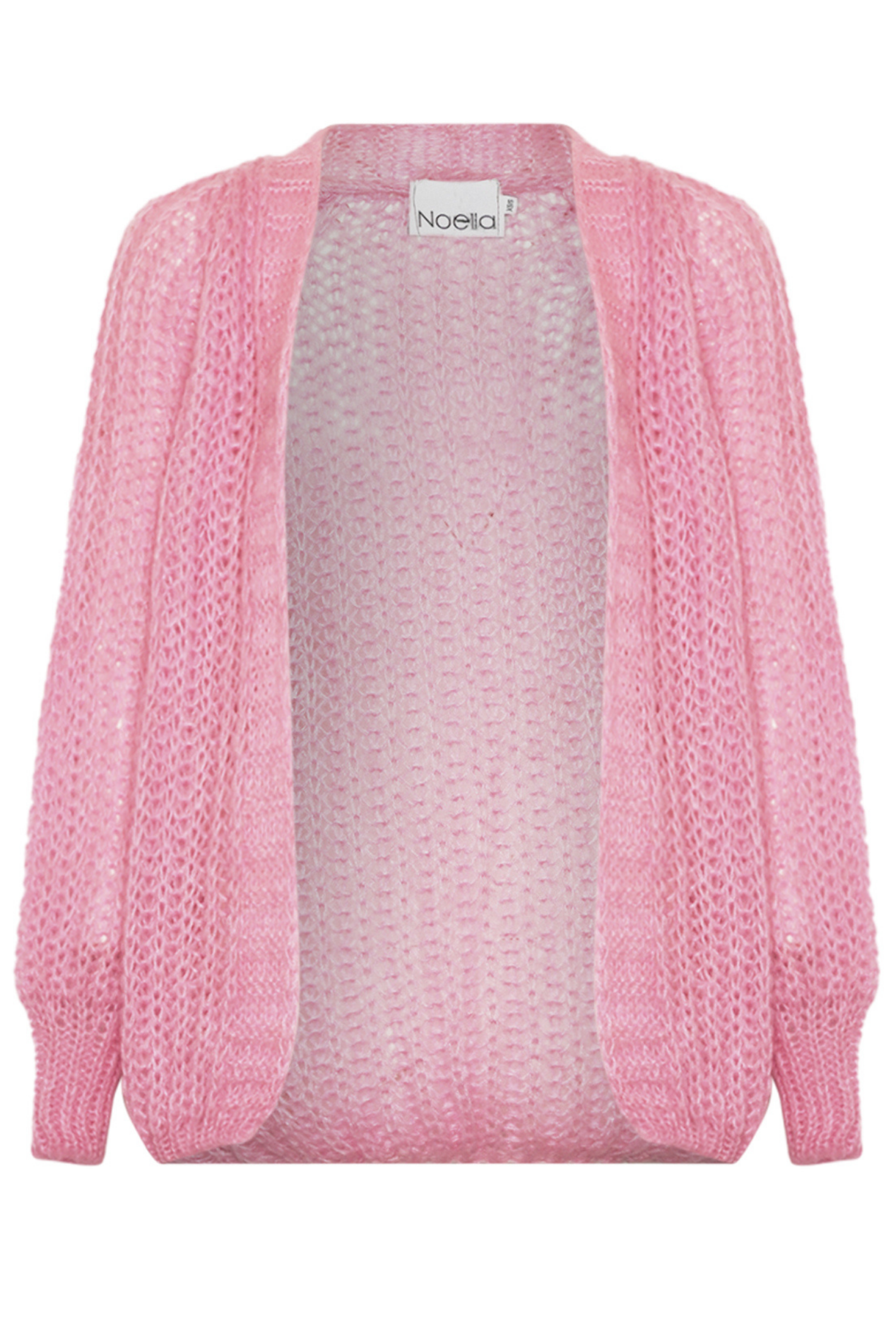 Dotique Noella 12261003 Joseph Knit Cardigan in dusty pink with button-front and ribbed trims