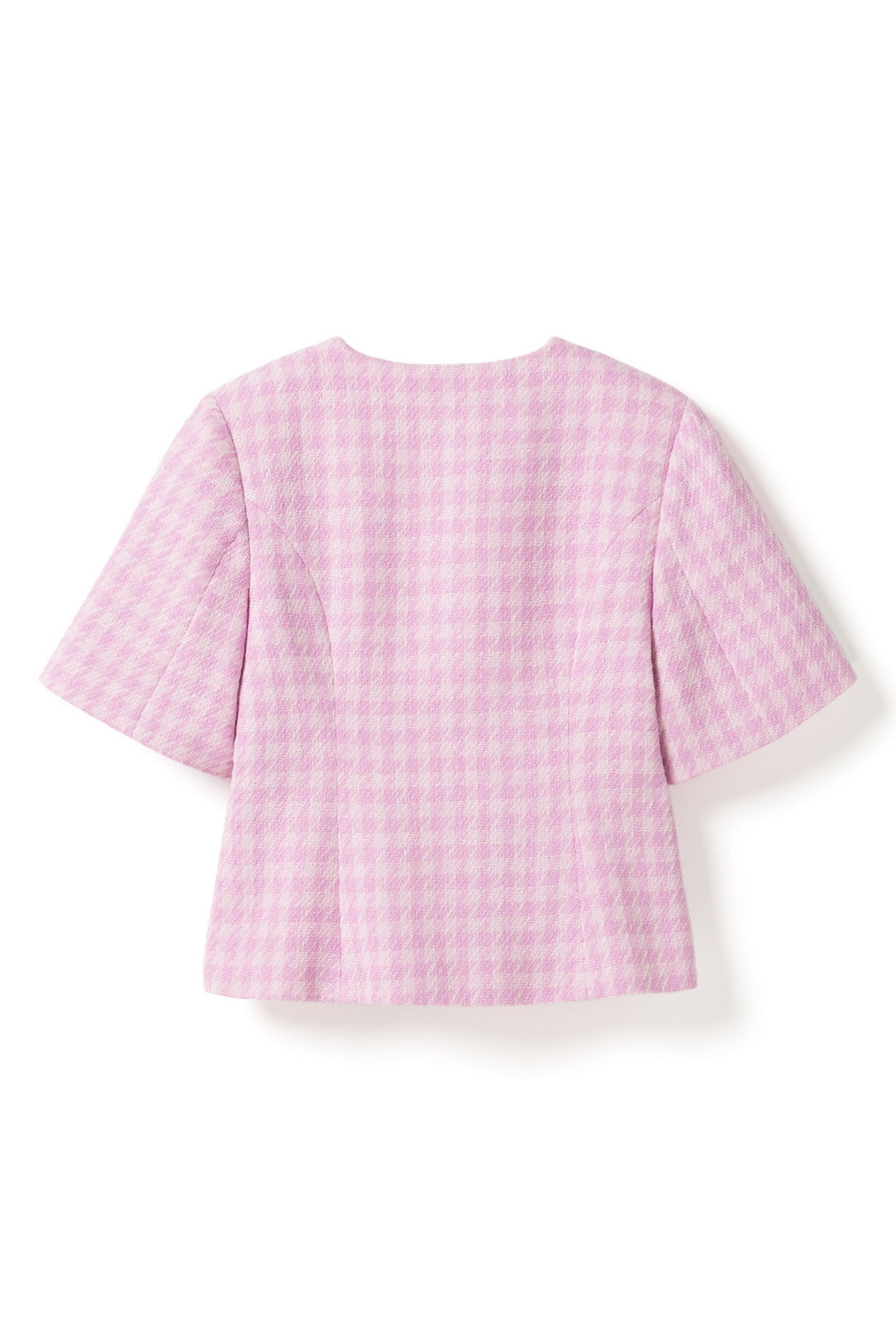 Dotique Noella 15110002 N-Kasaundra Blazer in baby pink with silver button detailing