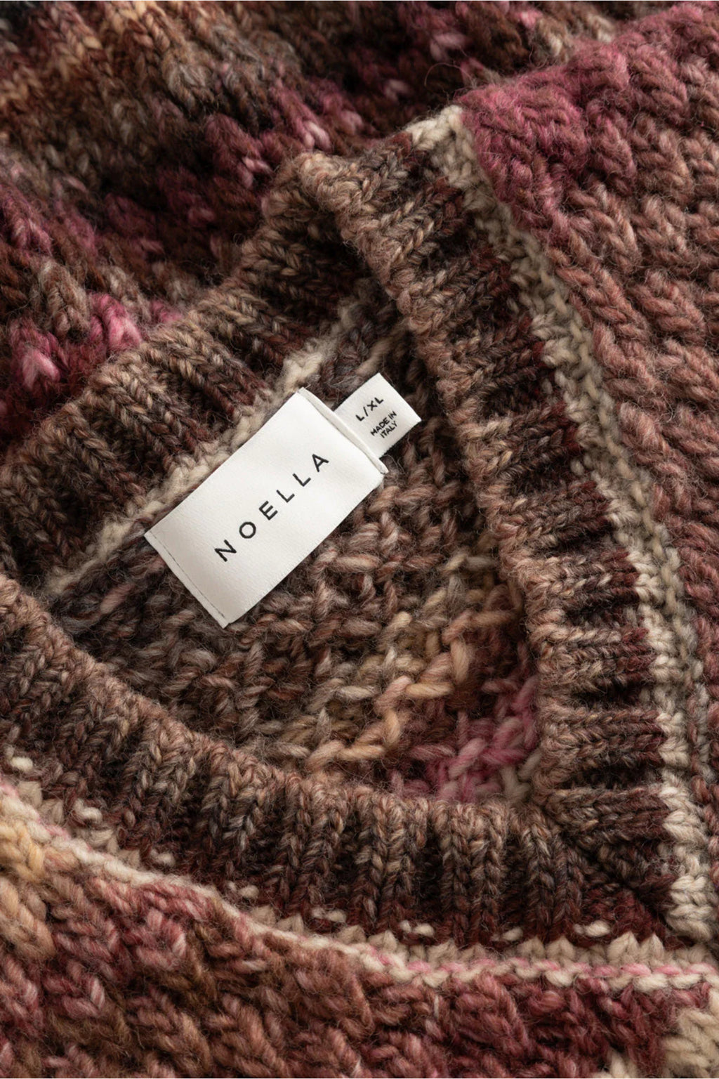 The Noella Gio Knit Vest in Rust Mix brings all the warmth and character of autumn dressing into one beautifully textured piece. Shop Noella at Dotique.