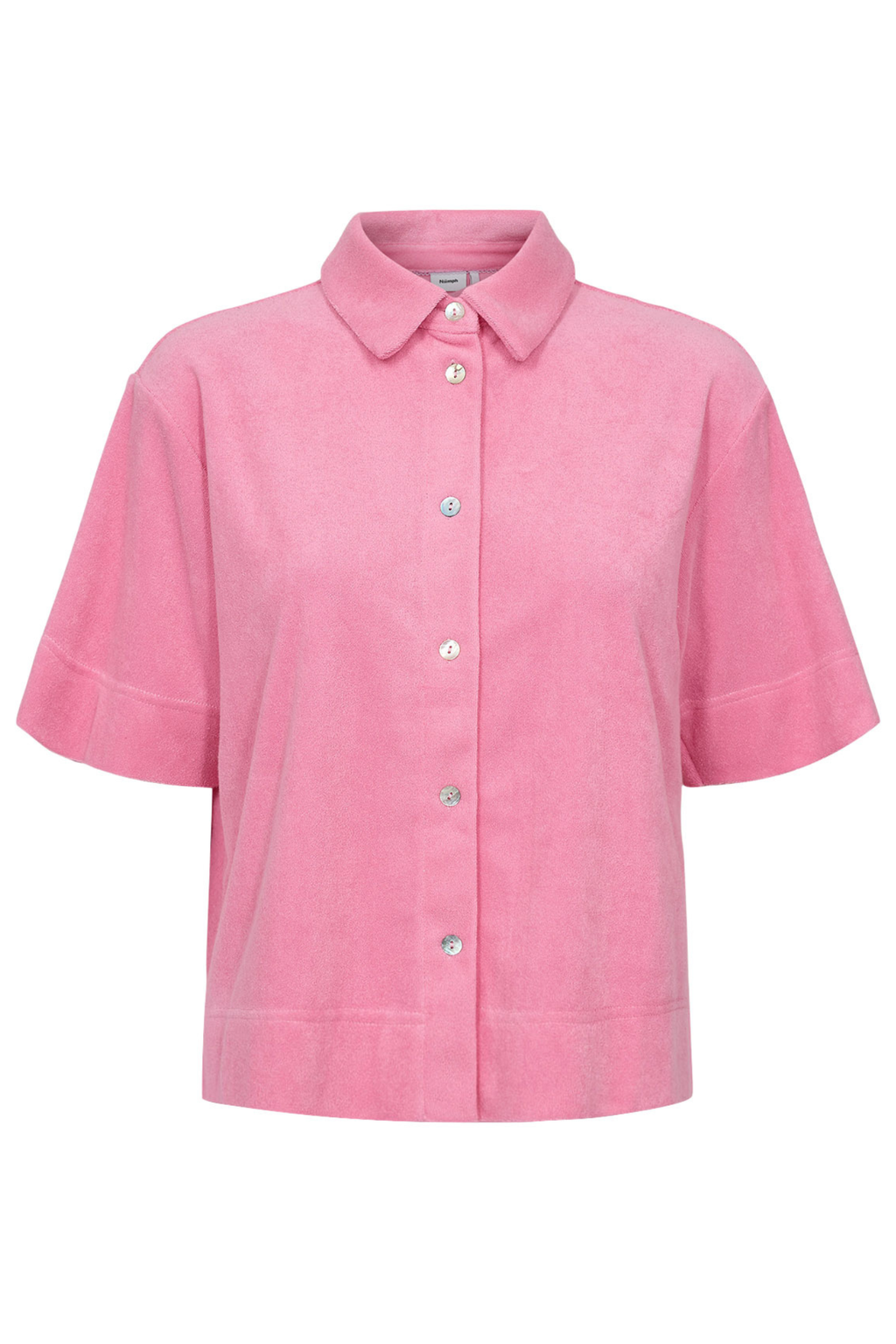 Numph 706802 Nualine Short Sleeve Shirt Prism Pink