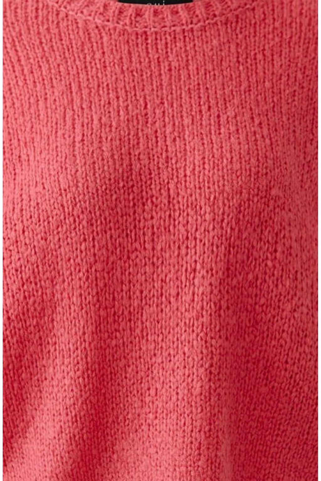 Oui 99832 Carmine Jumper, knit detail. Shop Oui at Dotique.