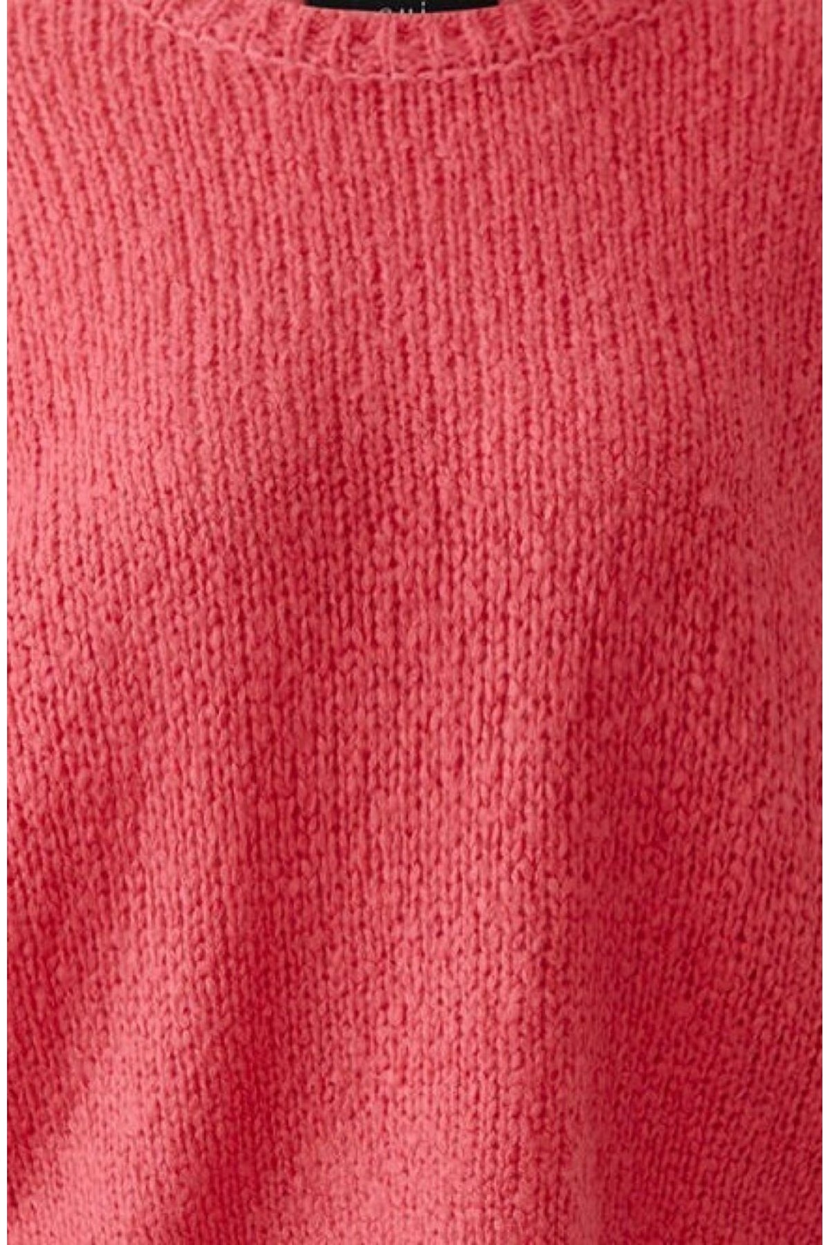 Oui 99832 Carmine Jumper, knit detail. Shop Oui at Dotique.