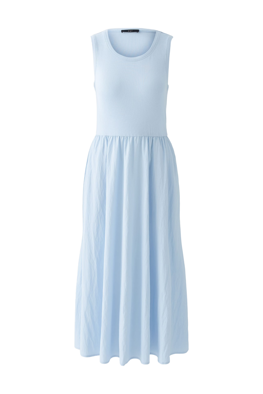 Oui 91814 Powder Blue Maxi Dress at Dotique