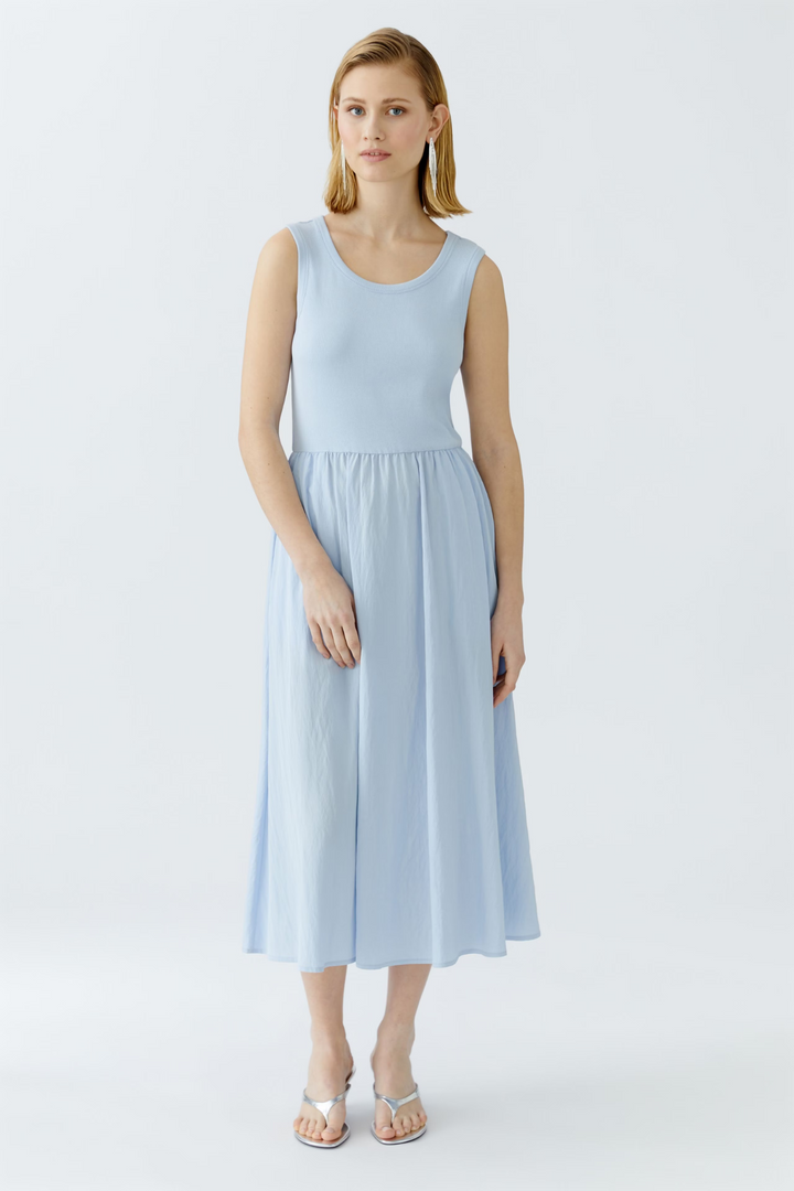 Oui 91814 Powder Blue Maxi Dress at Dotique