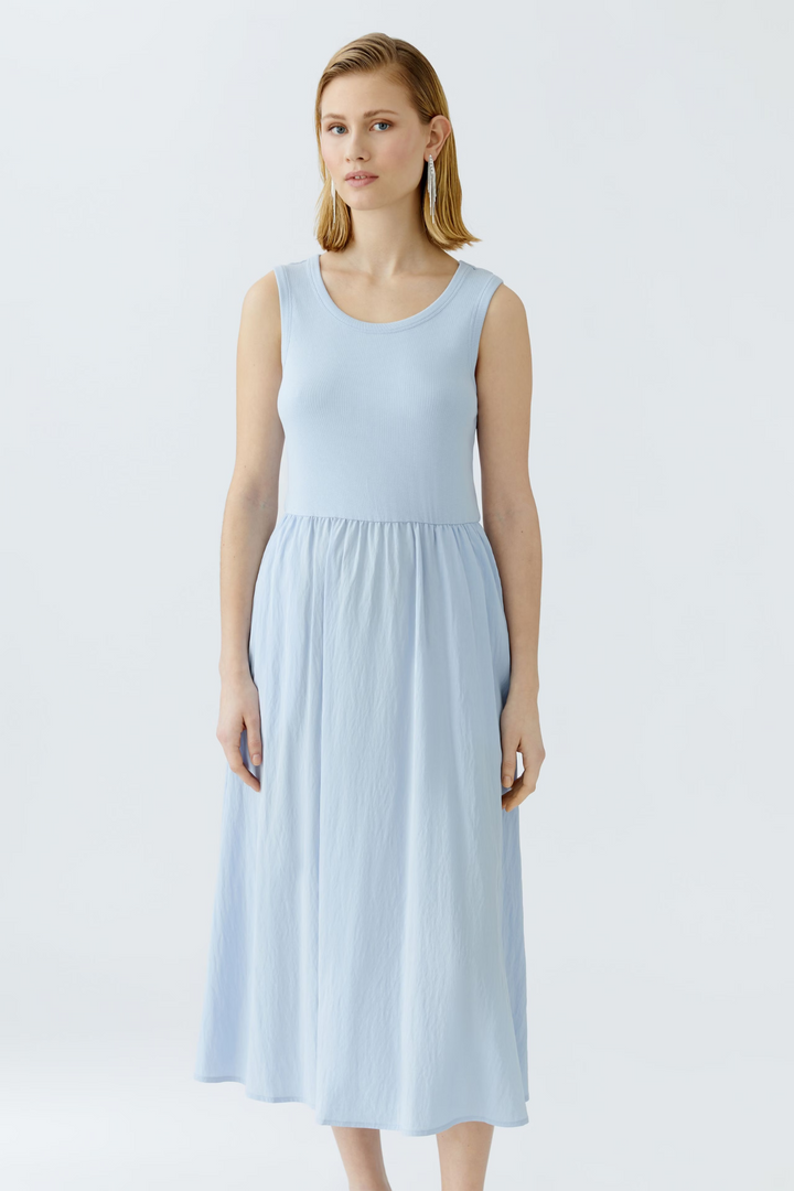 Oui 91814 Powder Blue Maxi Dress at Dotique