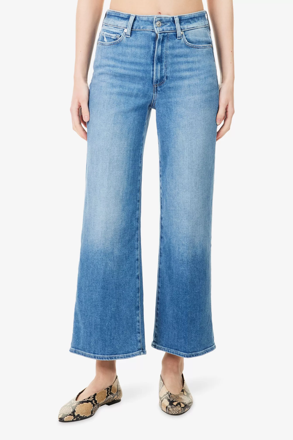 Paige Anessa Jeans – Vino Vibes in light blue wide leg denim by paige Shop paige at Dotique