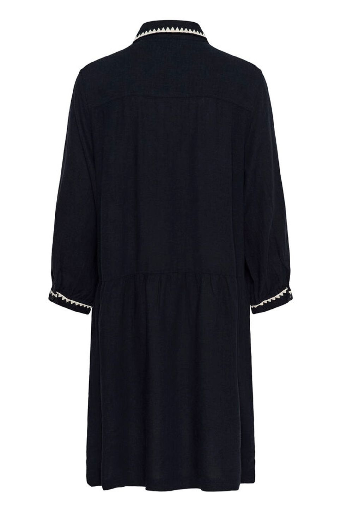 Part Two 30310478 AliviaPW After Midnight Dress in black with contrast trim by part two Shop part two at Dotique