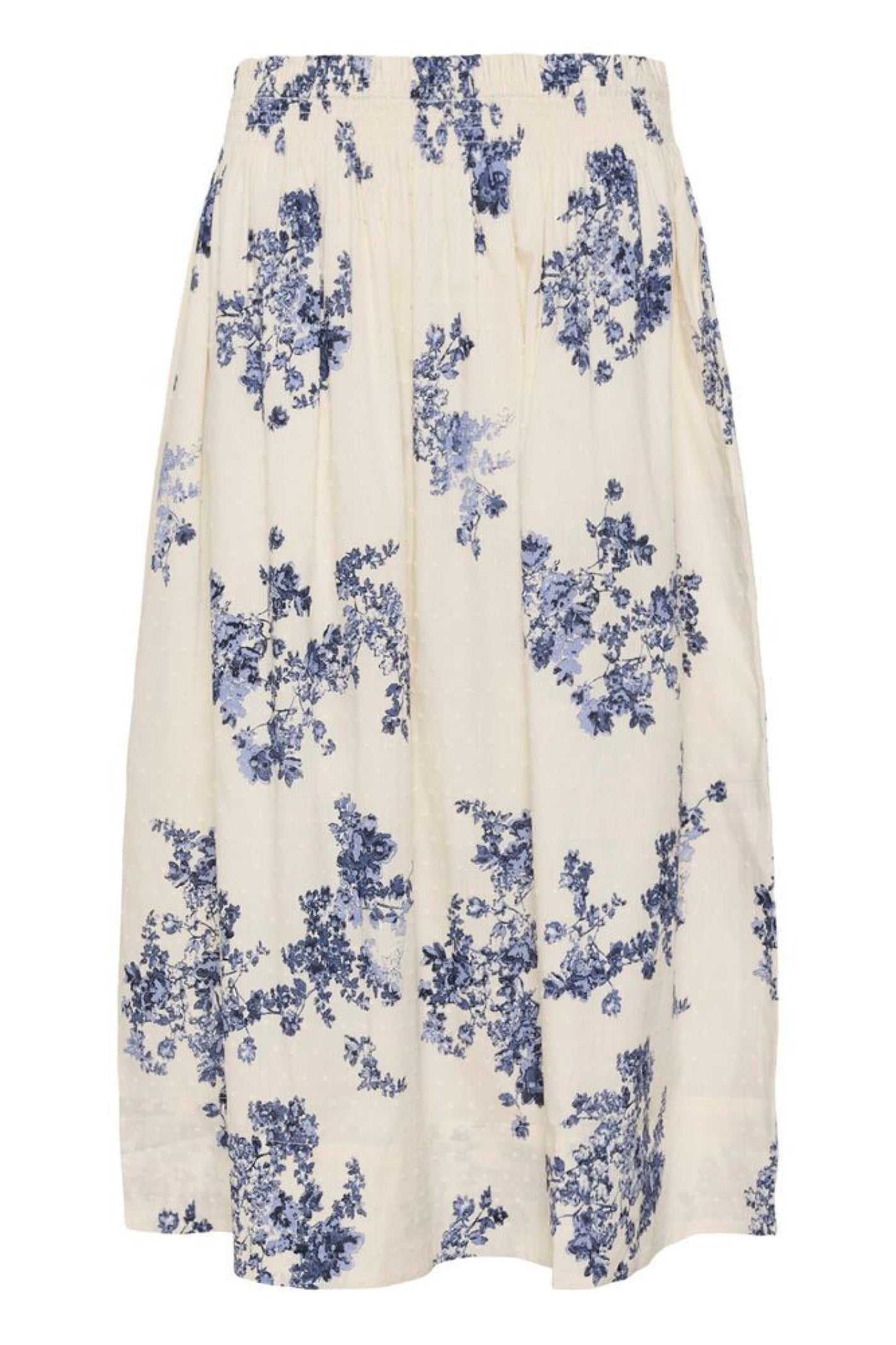 Part Two 30310449 AmaiaPW Blue Shadow Flower Print Skirt by Part Two, shop the Part Two collection at Dotique online.
