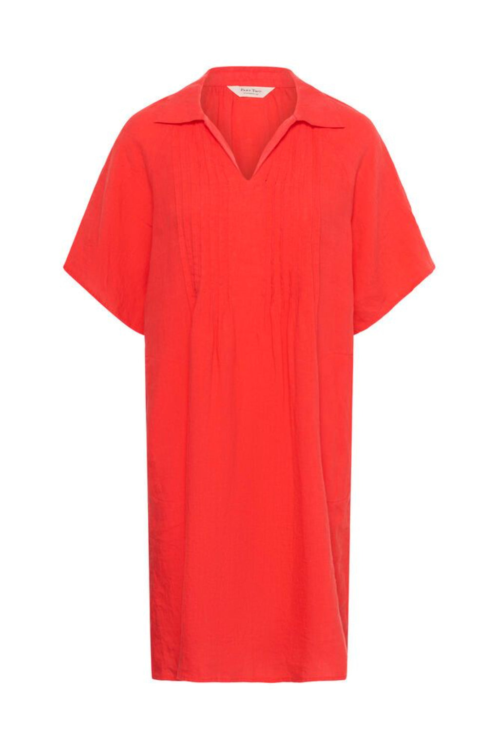 Part Two 30310415 AylaPW Poppy Red Dress by Part Two in vibrant red, shop Part Two at Dotique for stylish fashion.