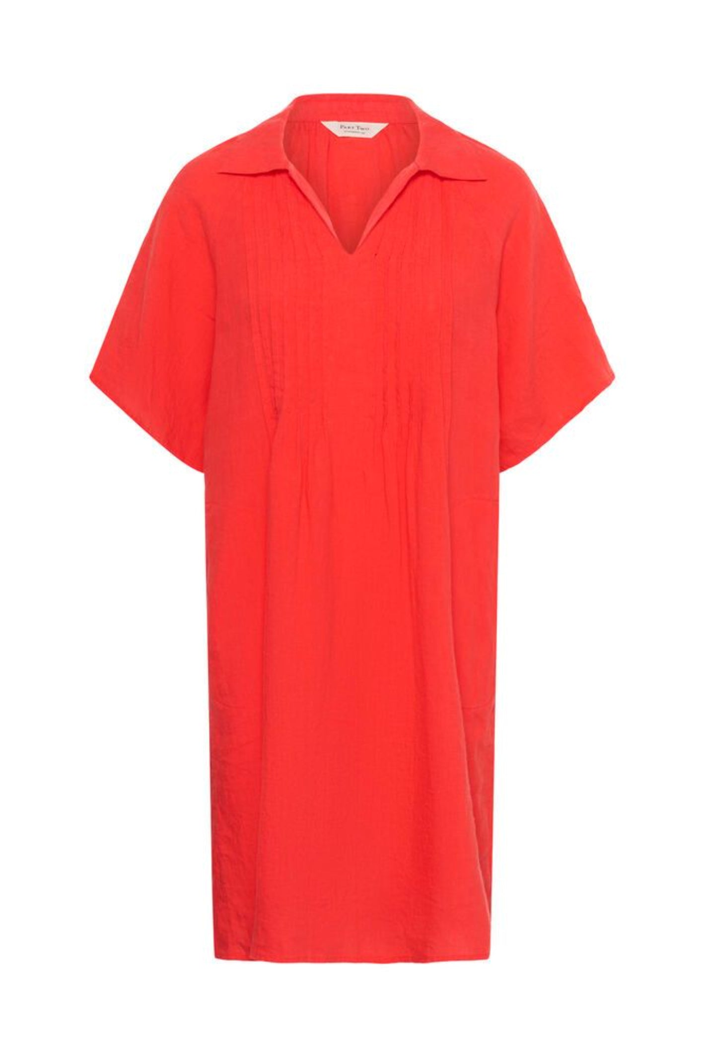 Part Two 30310415 AylaPW Poppy Red Dress by Part Two in vibrant red, shop Part Two at Dotique for stylish fashion.