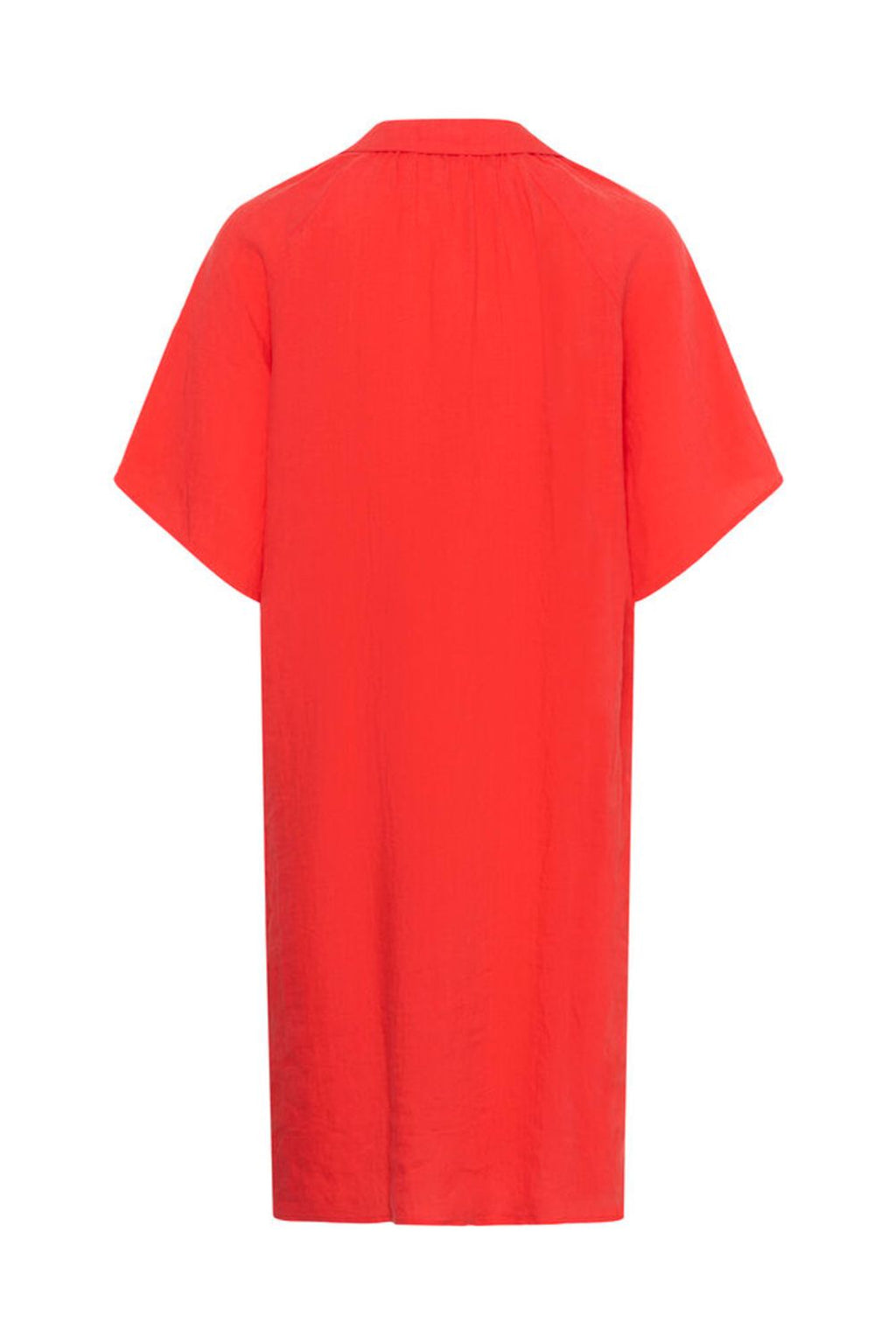 Part Two 30310415 AylaPW Poppy Red Dress by Part Two shown from back, shop Part Two styles at Dotique online store.