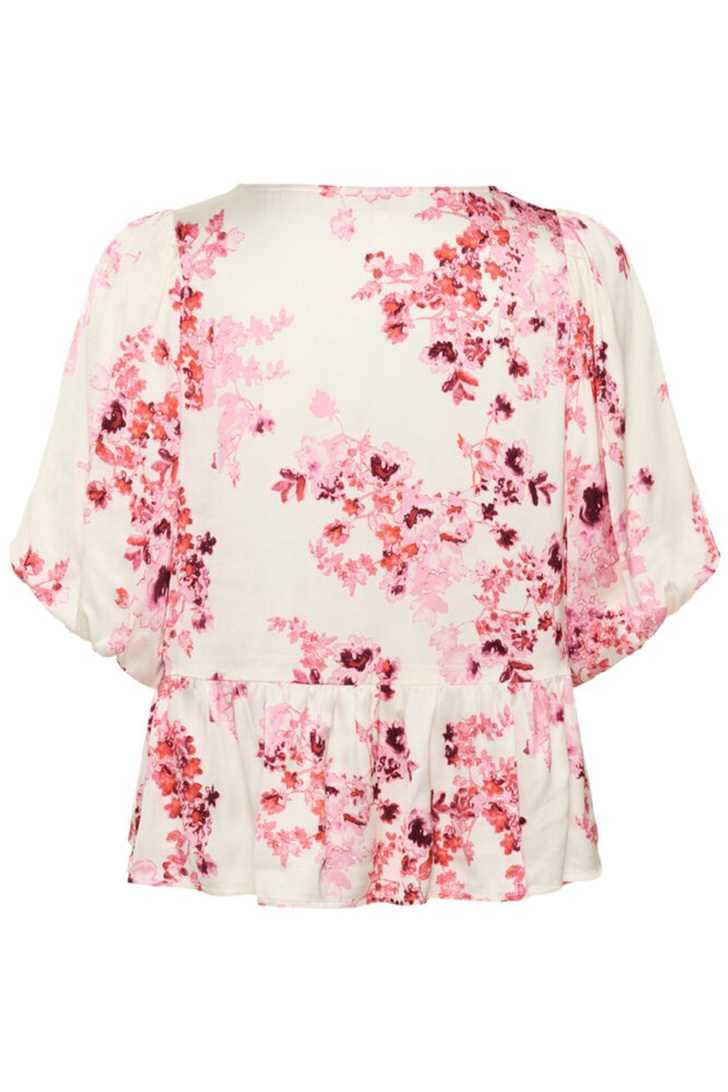 Part Two 30310421 AzeliaPW Pink Shadow Flower Print Blouse by Part Two with floral print, shop Part Two at Dotique online now