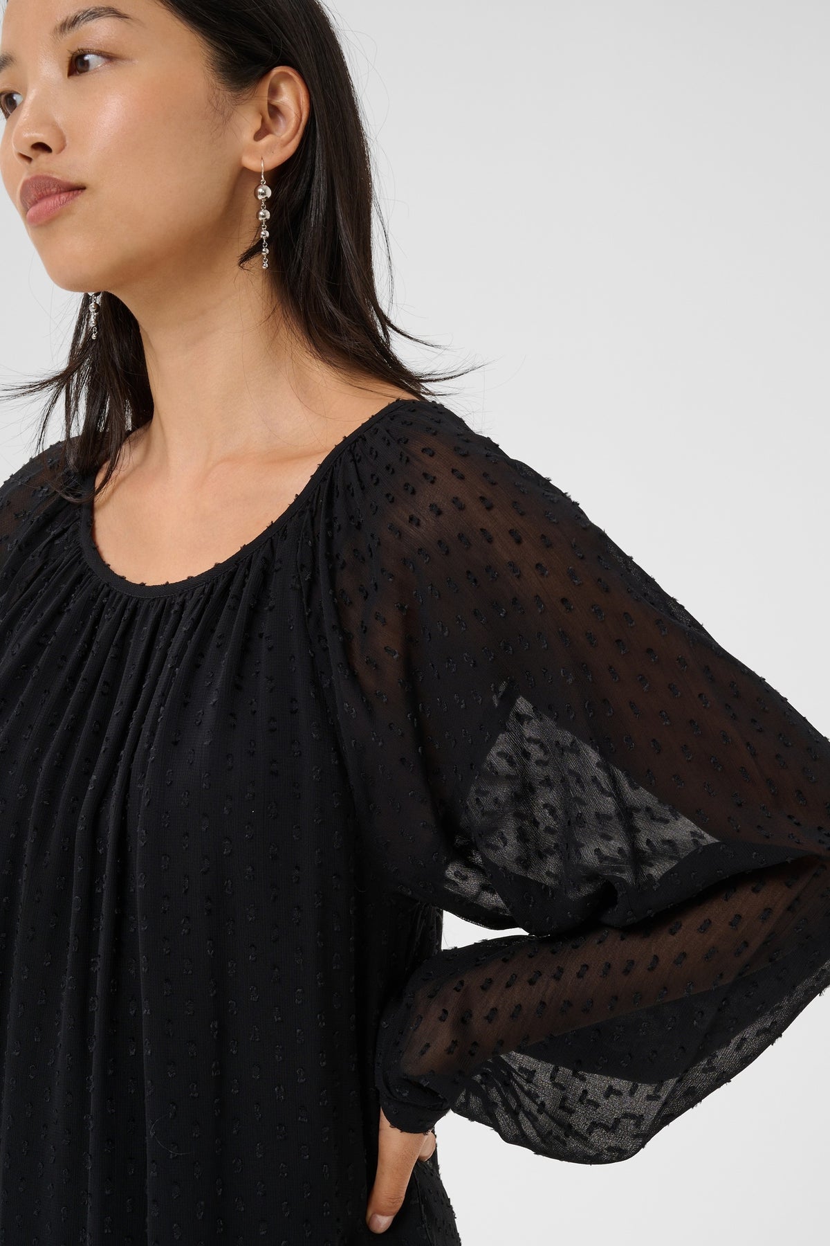 Part Two DeodataPW Dress Black 30310955 194008 – view 3. Shop Part Two at Dotique.