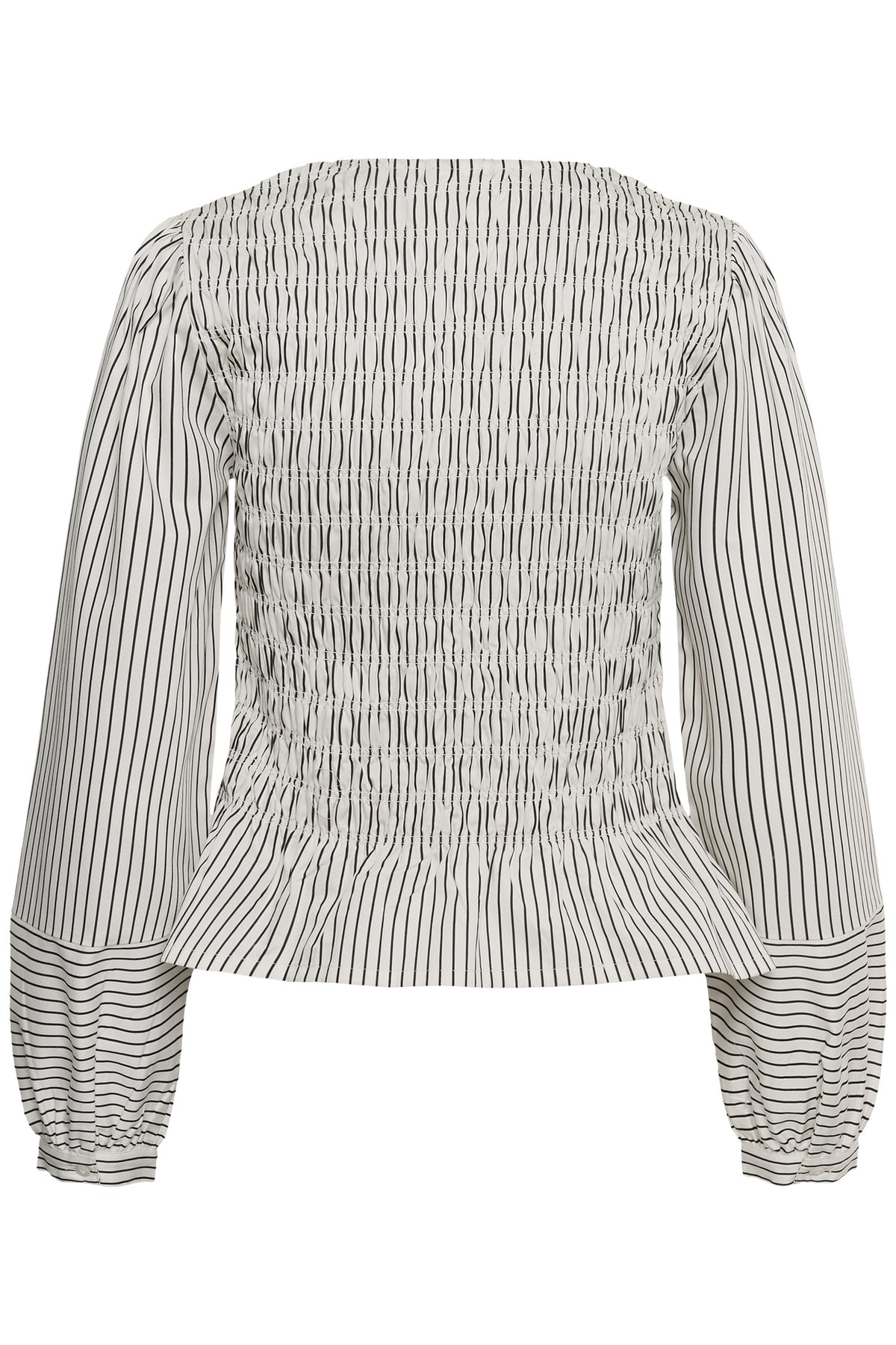 Part Two DewaPW Blouse Black Stripe 30310959 305464 – view 3. Shop Part Two at Dotique.