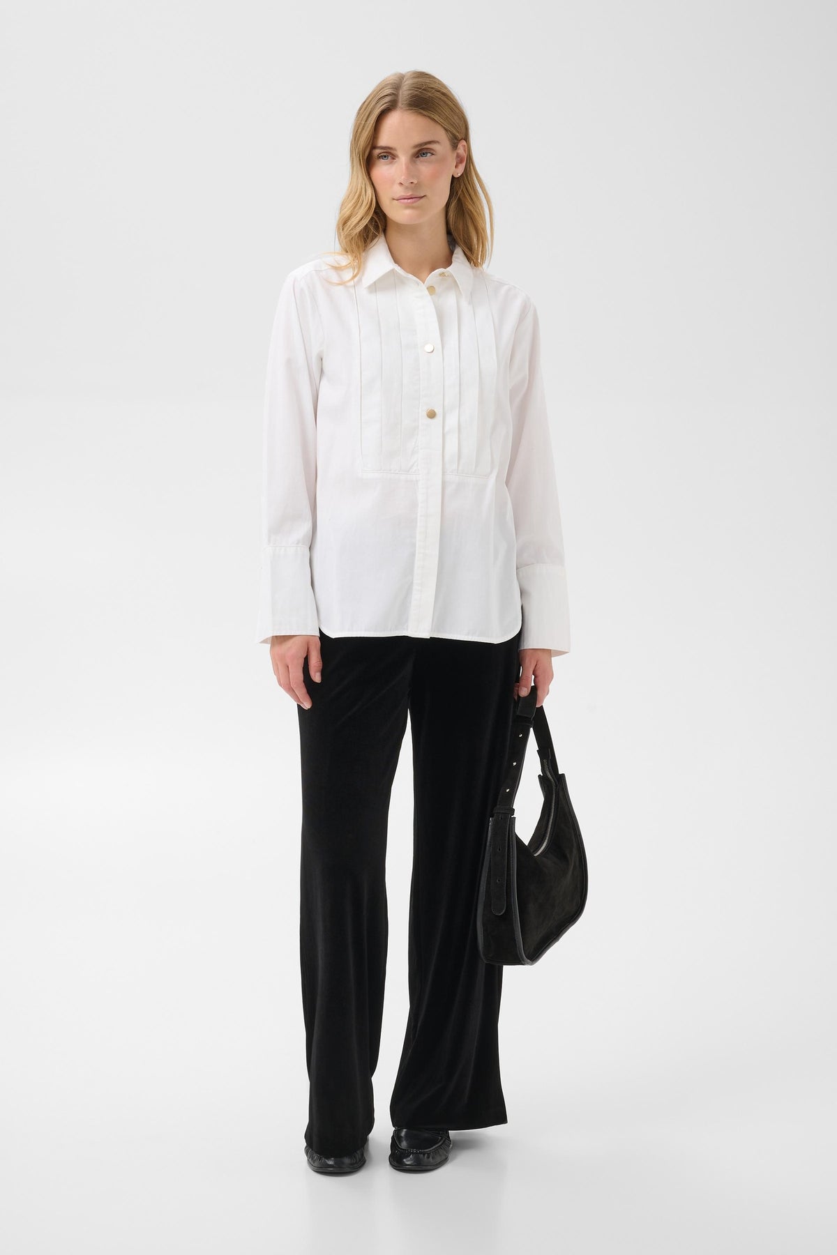 Part Two DhanyoPW Trousers Black 30311061 194008 – view 1. Shop Part Two at Dotique.