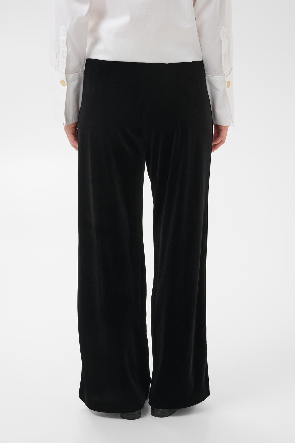 Part Two DhanyoPW Trousers Black 30311061 194008 – view 3. Shop Part Two at Dotique.