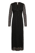 Part Two DimitraPW Dress Black Placed Sequins 30310976 305465 – view 1. Shop Part Two at Dotique.