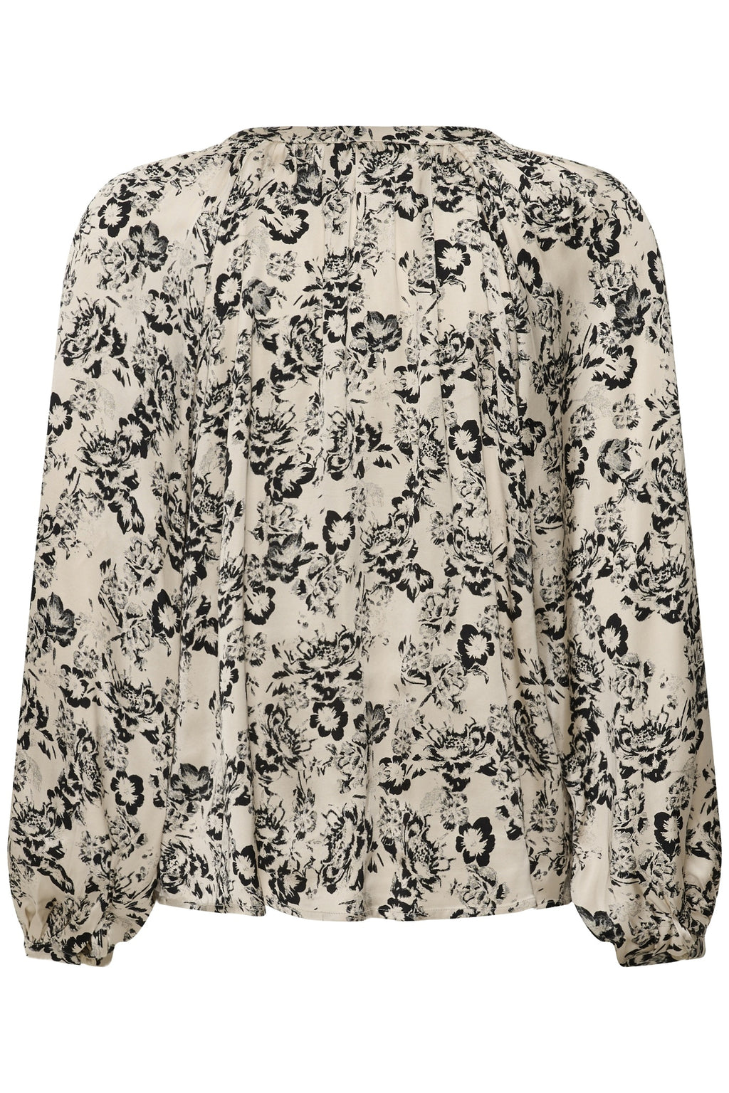 Part Two DoaaPW Blouse Black Gradient Flower 30311024 305459 – view 3. Shop Part Two at Dotique.