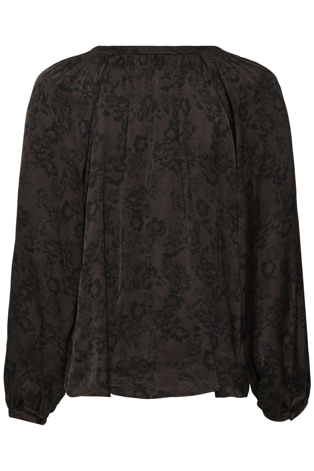 Part Two DoaaPW Blouse Brown Gradient Flower 30311024 305460 – view 3. Shop Part Two at Dotique.