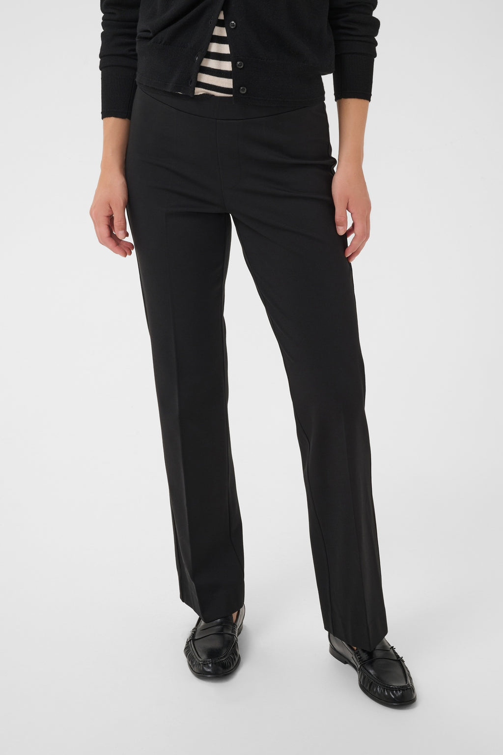Part Two PontaPW Trousers Black 30310268 194008 – view 3. Shop Part Two at Dotique.