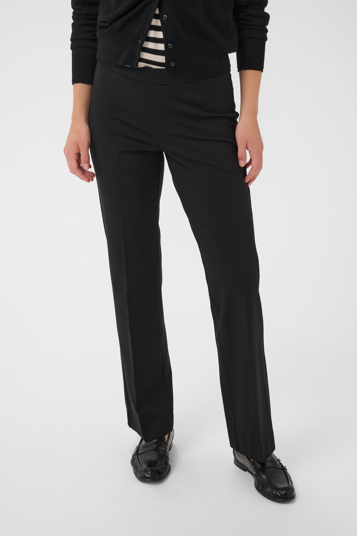 Part Two PontaPW Trousers Black 30310268 194008 – view 3. Shop Part Two at Dotique.