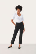 Part Two PontaPW Trousers Dark Grey Melange. Shop Part Two at Dotique.
