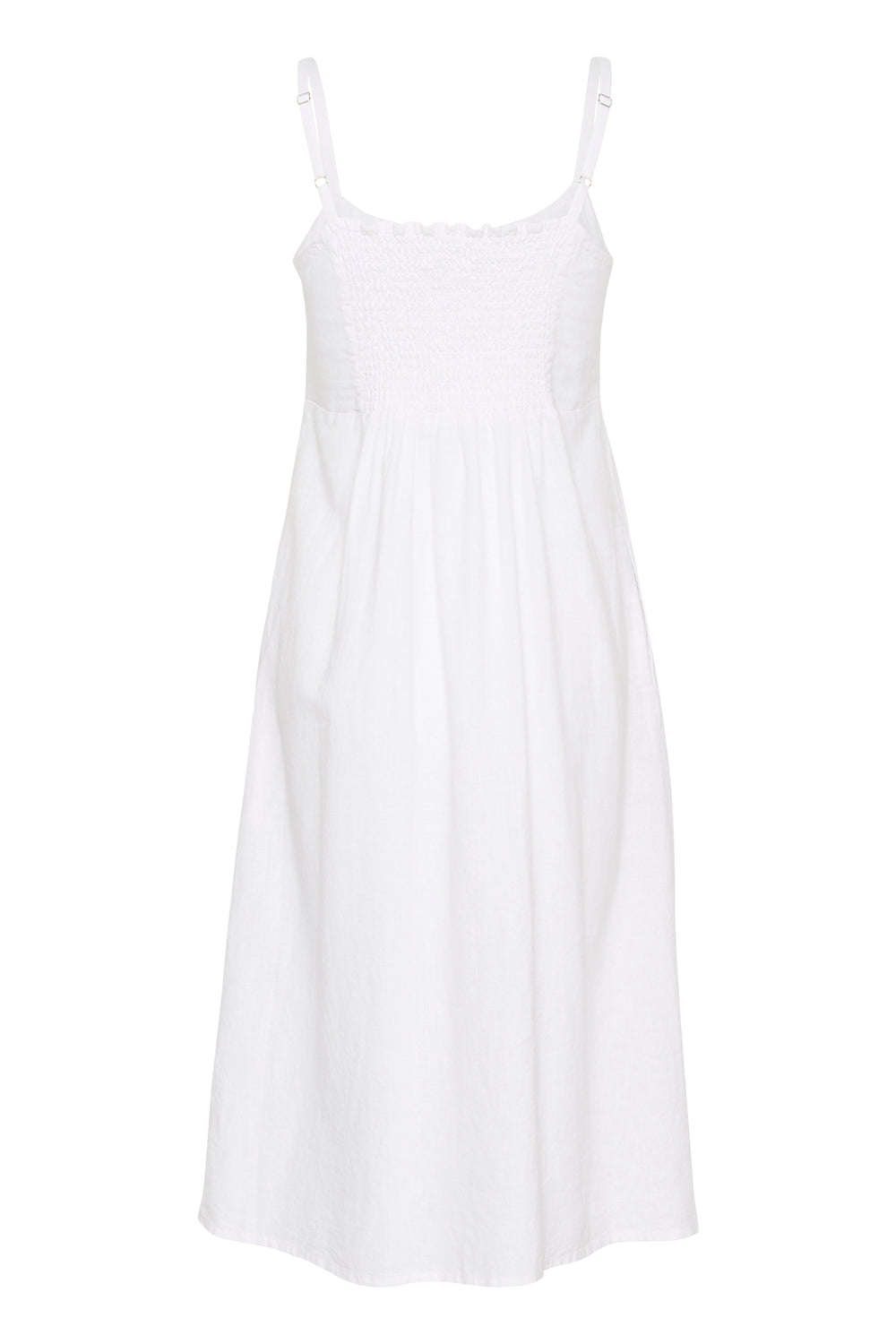 Part Two 30309615 ReysaPW Linen Dress Bright White