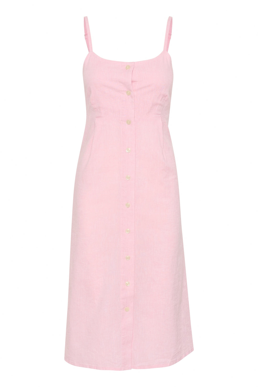 Part Two 30309615 ReysaPW Linen Dress Pink Nectar Chambrey at Dotique
