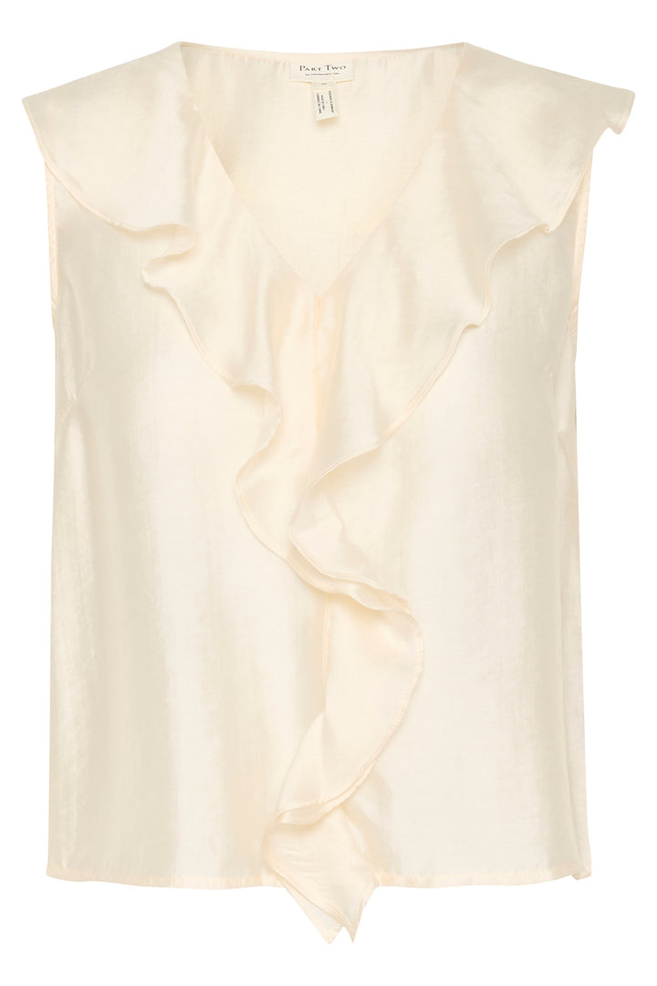 Part Two 30309642 RuePW Blouse Eggnog at Dotique