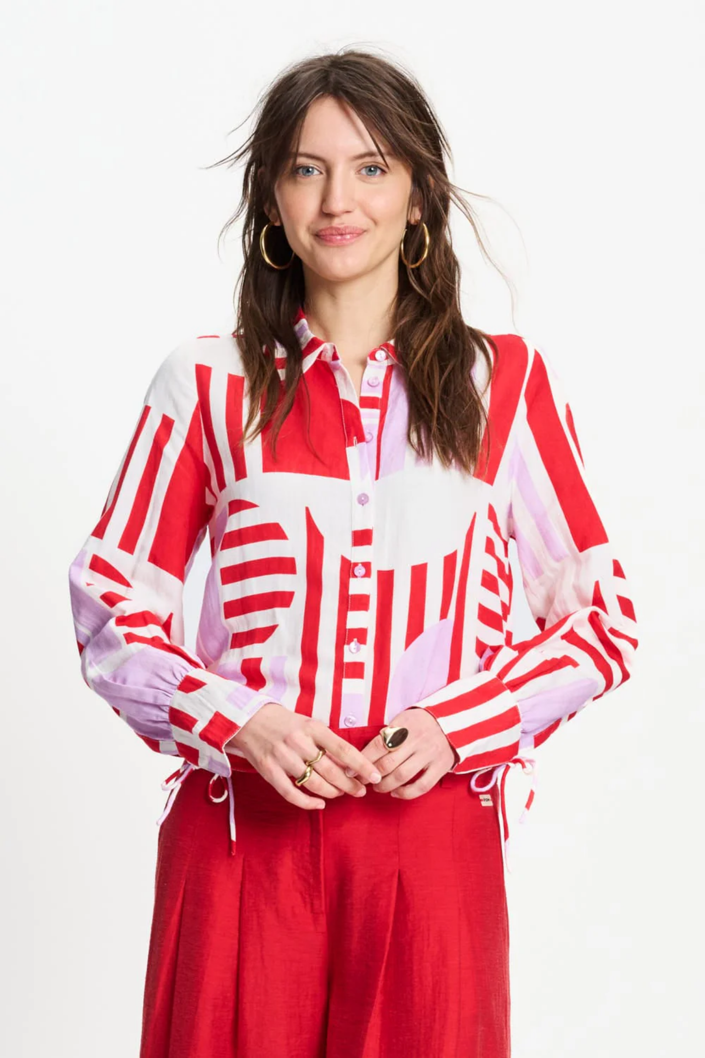 Pom Amsterdam SP9584 Sundeck Linen Blouse