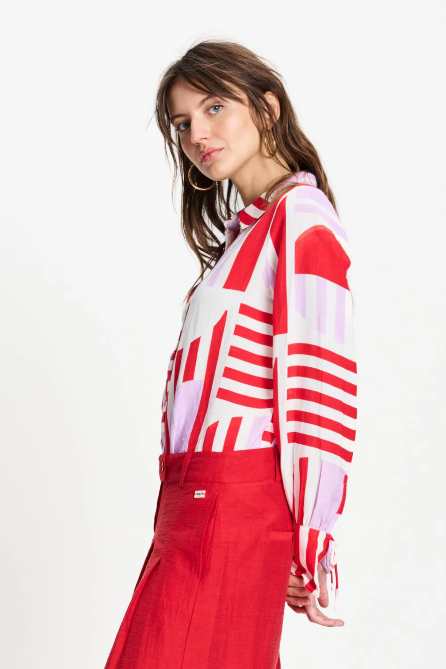 Pom Amsterdam SP9584 Sundeck Linen Blouse