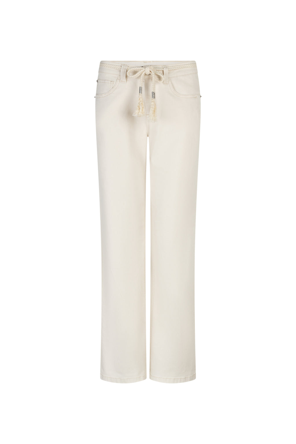 Red Button SRB4902 Colette & Belt Ecru Jeans L31 in light ecru with belt by Red Button. Shop Red Button at Dotique.